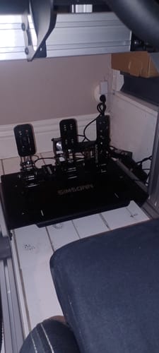 Customer photo review of Simsonn Racing Simulator Pedal Pro Plus with Baseplate