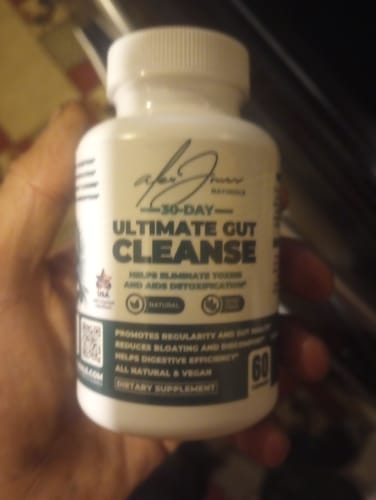 Customer photo review of FREE 30-Day Ultimate Gut Cleanse with Psyllium Husk, Acai Berry, & More