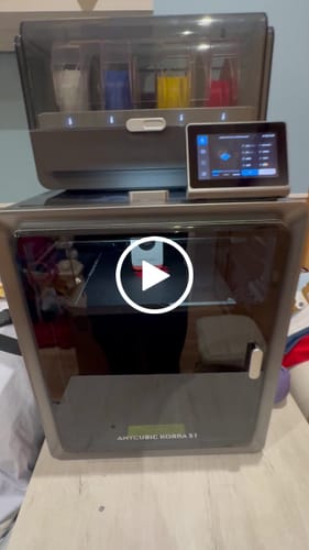 Customer video review of Anycubic Kobra S1 Combo