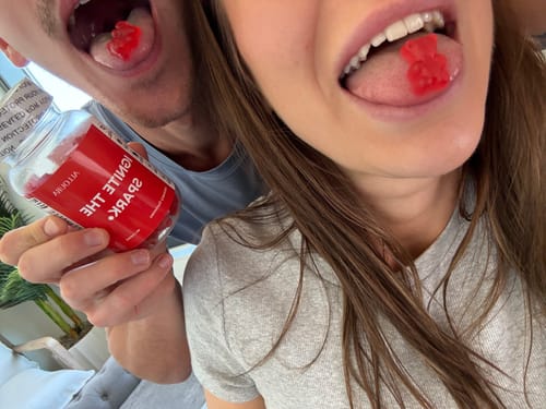 Customer photo review of Intimacy Gummies