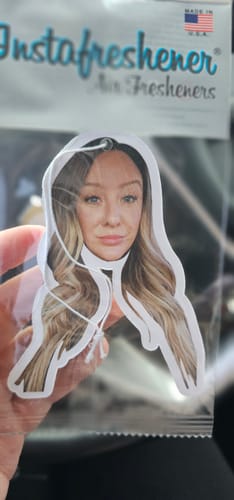 Customer photo review of Custom Shape Air Freshener