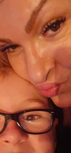 Customer photo review of Lucky Charm - Pre-Glued Lashes