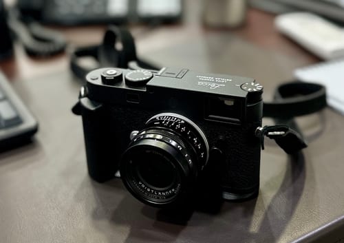 Customer photo review of Front Protector Ring for Voigtlander 35mm Nokton and Ultron