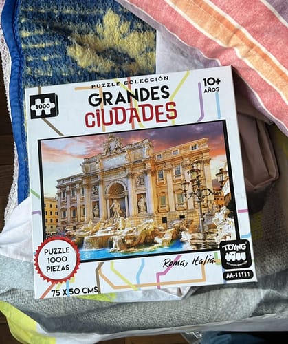 Customer photo review of Puzzle 1000 Pcs Roma