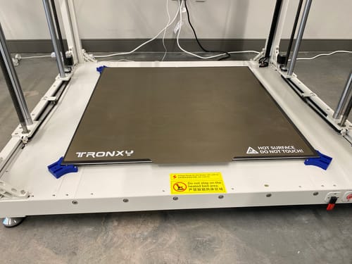 Customer photo review of PEI800 Magnetic Sticker Removal Spring Steel PEI Double Sided Textured Sheet Build Plate