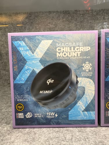 Customer photo review of Magsafe Chillgrip Mount Wireless Charging Head 15W