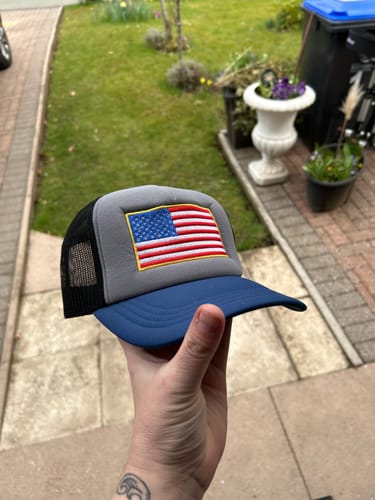 Customer photo review of Big Foam Trucker Hat