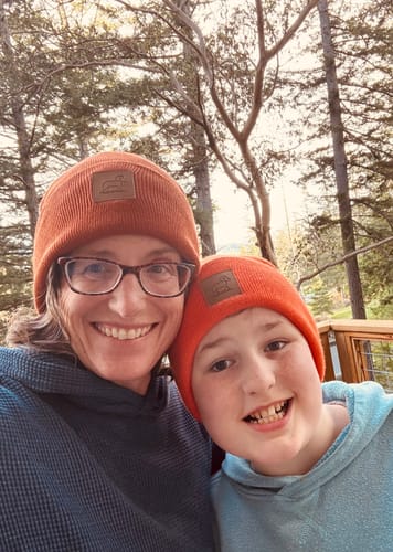 Customer photo review of Baylor Beanie • Final Sale Deals! - Cinnamon Stick