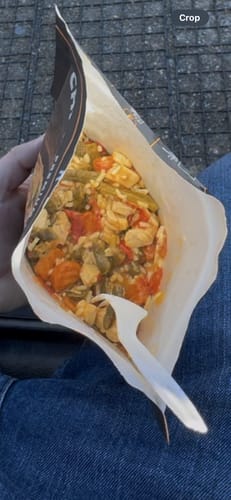 Customer photo review of Chicken Teriyaki Rice
