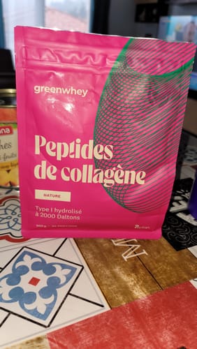 Customer photo review of Peptides de Collagène PEPTAN®