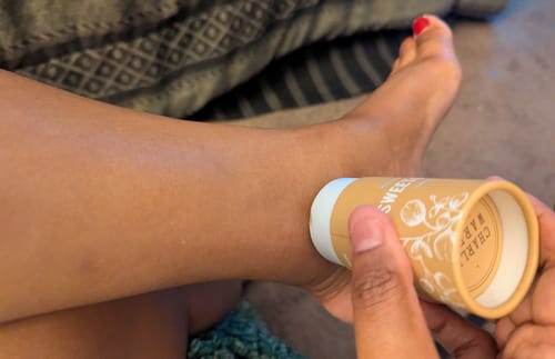 Customer photo review of Sweet Ginger Vapor Rub