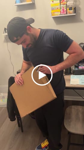 Customer video review of Custom Pet Portrait - Watercolor Style