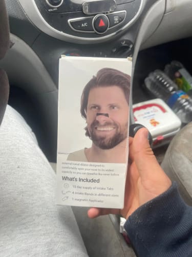 Customer photo review of EasyBreathe Starter Kit