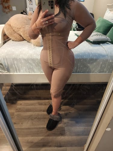 Customer photo review of Faja Nashita 7009 Post Operatoria 2da Etapa con mangas y apertura en la zona intima