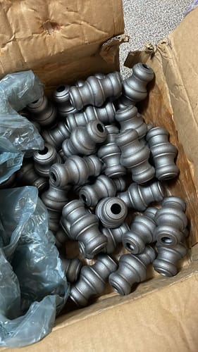 Customer photo review of Borchia in ferro foro tondo