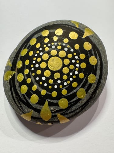 Customer photo review of QR Codes voor de Happy Stone App