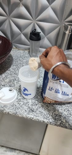 Customer photo review of Elite Series Whey Protein