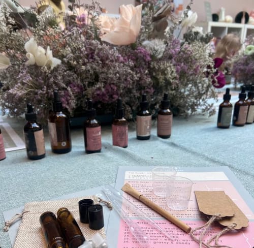 Customer photo review of Natural Perfume & Scent Creation Workshop, SHOREDITCH LONDON - £55