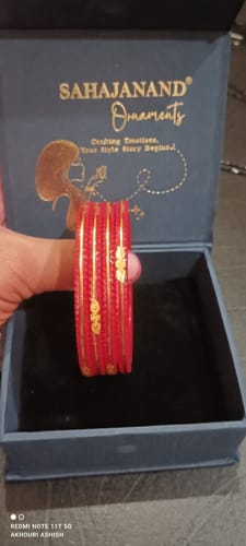 Customer photo review of Divya Shringar Red - A decent Charm