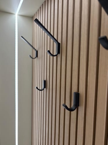 Customer photo review of Akustikpaneele Natürliche Eiche - 240 cm x 60 cm