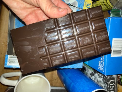 Customer photo review of KNAFEH STUFFED CHOCOLATE BAR REFILL