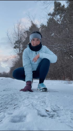 Customer photo review of HORUS Women Running Shoe