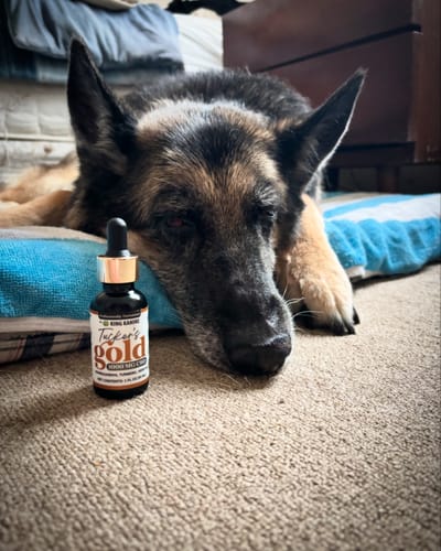 Customer photo review of Tucker's Gold 1000MG CBD
