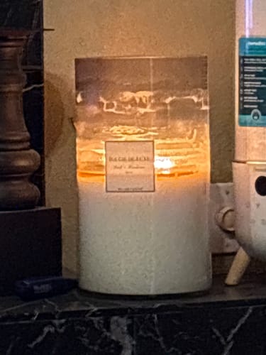 Customer photo review of Big Ass Candle (300 oz, 750-1k hours)