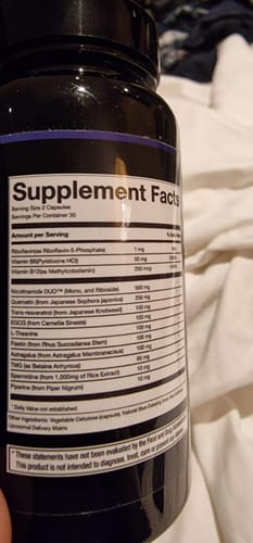 Customer photo review of AEON™ NAD+ Liposomal Longevity Complex with Nicotinamide DUO™