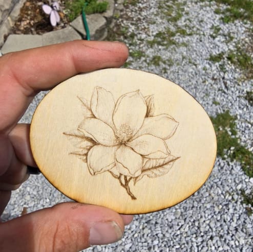 Customer photo review of Cloudray EC-30 LiteMarker Pro 30W CO2 Laser Marking Engraver with 8.3"X 8.3" Scan Area