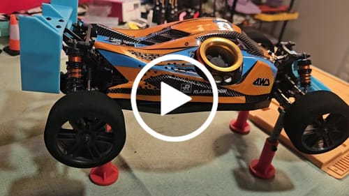 Customer video review of 1/12 Brushless Buggy AM-X12 ROLLER (Without electric parts)