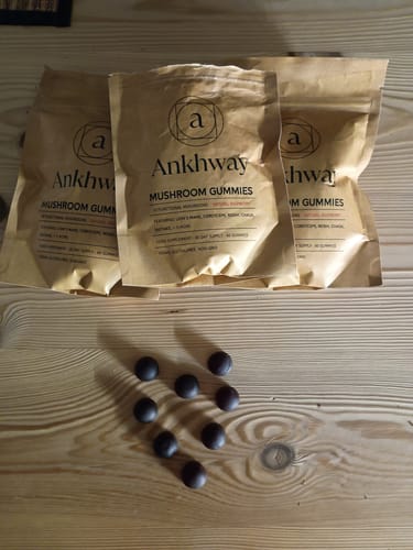 Customer photo review of Mushroom Gummies
