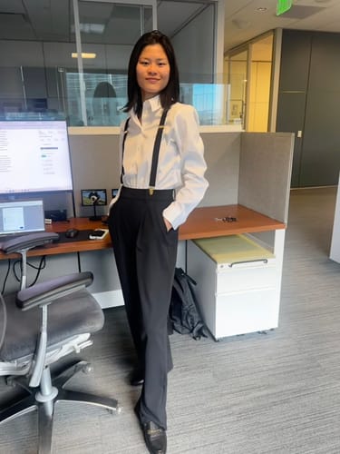 Stella L. review of Black & Gold Suspenders image 1 out of 1