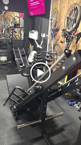 Customer video review of RitFit BLP01 45 Degree 3-In-1 Leg Press Hack Squat and Calf Raise Machine