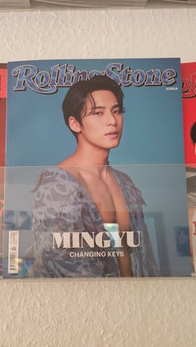 Customer photo review of SEVENTEEN MINGYU - ROLLLING STONE KOREA ISSUE 13