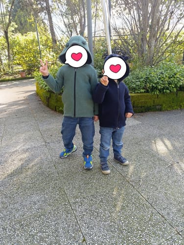 Customer photo review of Cappotto Bambino in Lana