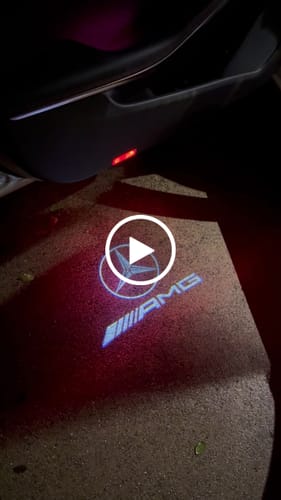 Customer video review of MERCEDES DOOR LIGHTS