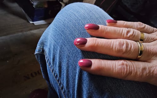 Kundenbewertung mit Foto zu Mystery Box (Nagelfolien)