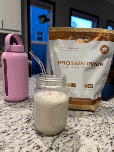 Customer photo review of PROTEIN PWDR