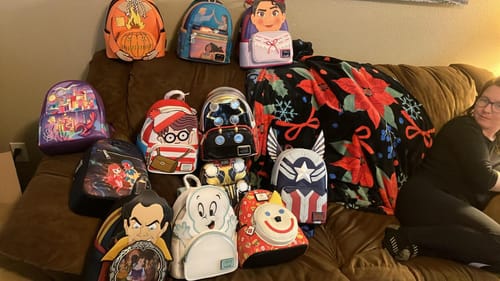 Customer photo review of Loungefly Mini Backpack Mystery Box