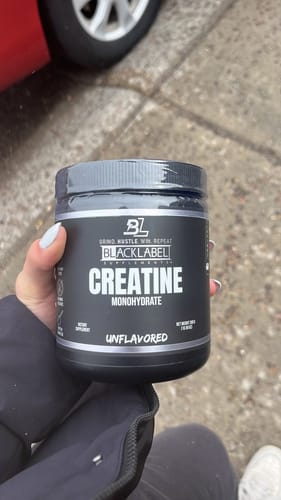 Customer photo review of CREATINE MONOHYDRATE