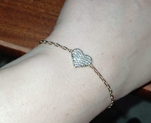 Customer photo review of Icy lovers bracelet