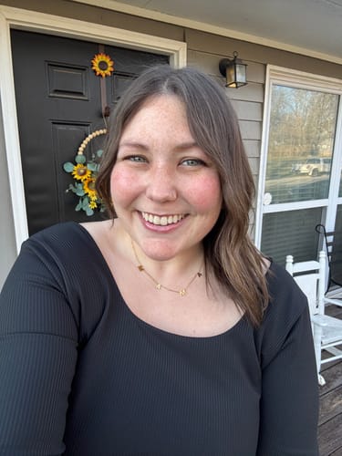 Customer photo review of Block Mama Horizontal Necklace