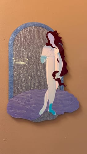 Customer photo review of Birth of Venus Wall Art