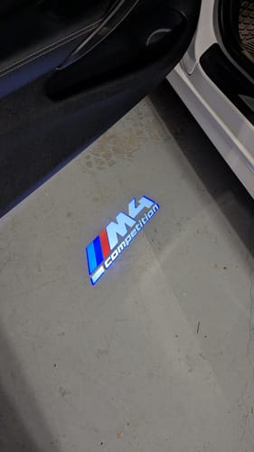Customer photo review of BMW LED DOOR LIGHTS