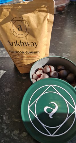 Customer photo review of 2-Month Mushroom Gummies
