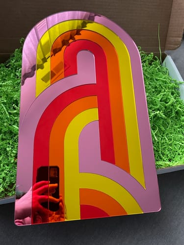 Customer photo review of Retro Archway Wall Art