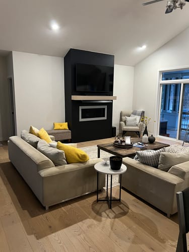 Customer photo review of Acoustic Slat Wall Panel | Natural Oak | Premium 3-sided Wood Veneer