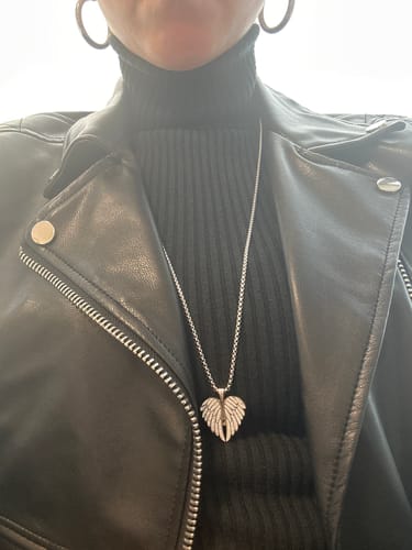Customer photo review of Collana Angelo mio l'originale ✦ Incidi il nome del tuo Angelo