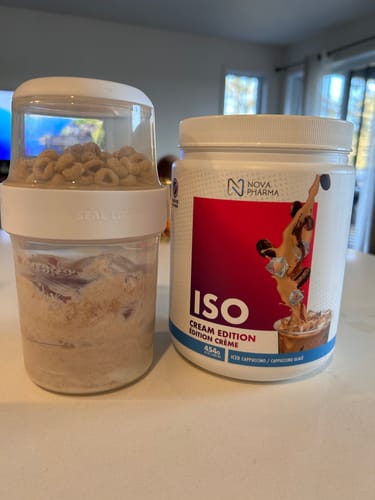 Customer photo review of Nova Pharma - Iso Edition Crème - 454g